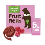 BEAR Fruit Rolls malina ovocné rolované plátky 5x20 g