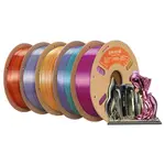 5kg ERYONE High Speed 4-color Silk PLA Filament Bundle 2