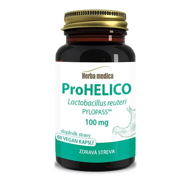 Herbamedica ProHelico Lactobacillus reuteri 60 kapslí