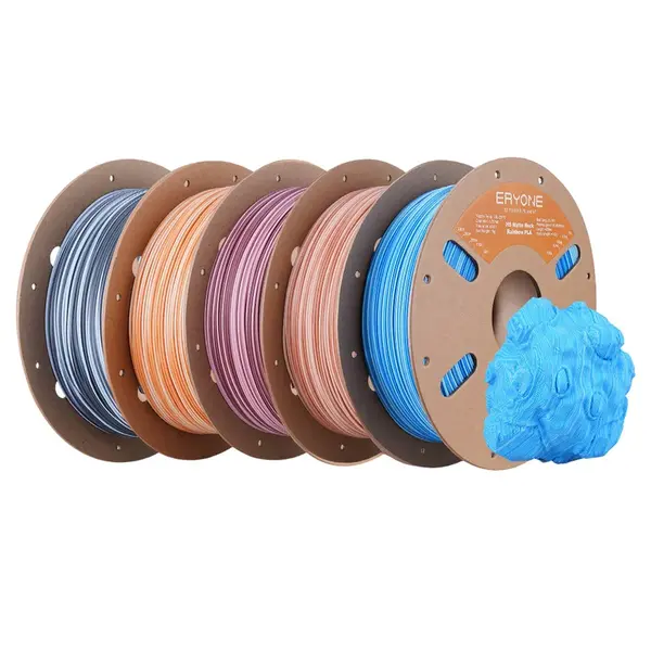 5kg ERYONE High Speed PLA Matte Twisted - 1kg Grand Canyon/ Navajo Pottery/ Arctic Blue/ Salt Flat/ Maple Amber