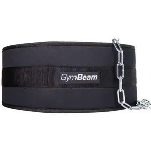 GymBeam DIP BELT Opasek na závaží, černá, velikost