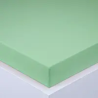 Napínací prostěradlo jersey EXCLUSIVE světle zelené sada 2 ks 90 x 200 cm