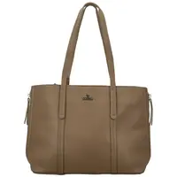 Dámska kabelka na rameno tmavo béžová - Coveri Edith