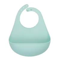 Lurch dětský silikonový bryndák mint (00280012)