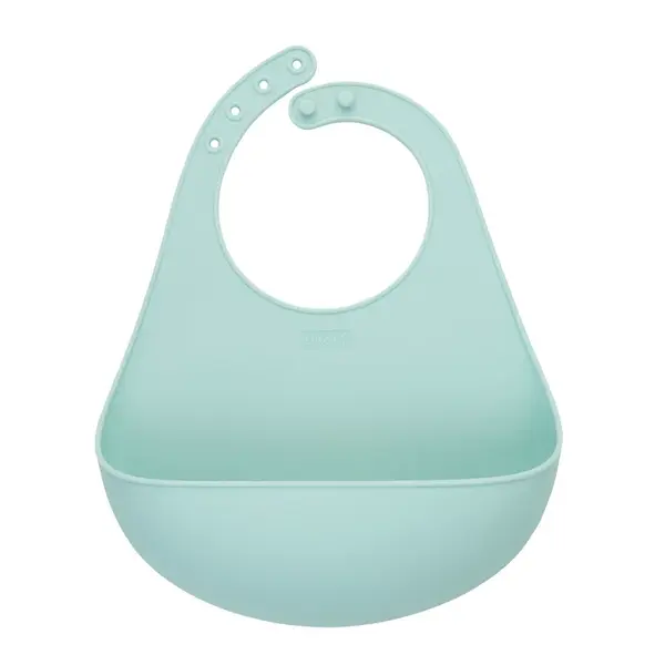 Lurch dětský silikonový bryndák mint (00280012)