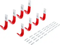 BGS Technic BGS 88318 Nástěnné háčky (Sada 8 dílů)