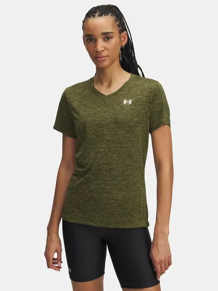 Under Armour Tech SSV Women's T-Shirt - Twist-GRN - Women's