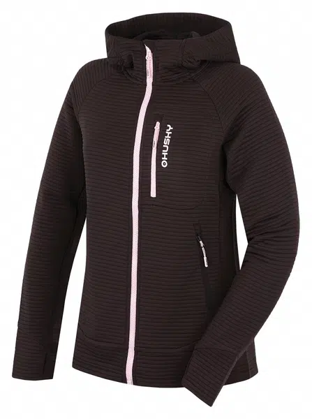 Husky Anara L XL, black Dámská mikina s kapucí