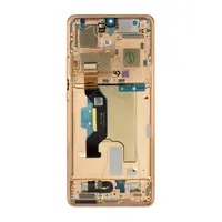 LCD display + dotyková deska + přední kryt pro Motorola Edge 50 Ultra, peach fuzz (Service Pack)