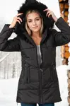 Z9668 DEWBERRY WOMEN'S COAT-BLACK