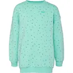 Nike SPORTSWEAR CLUB FLEECE Dívčí mikina, světle zelená, velikost