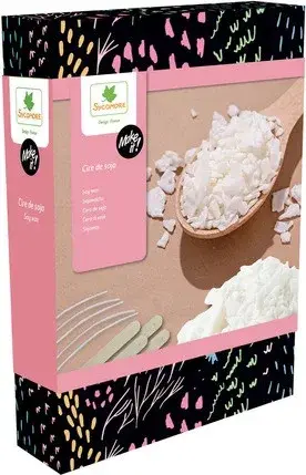 Make it! - doplnkové balenie - sójový vosk a 5 knôtov