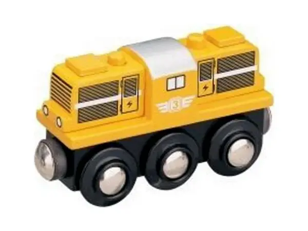 Maxim Dieselová lokomotíva žltá