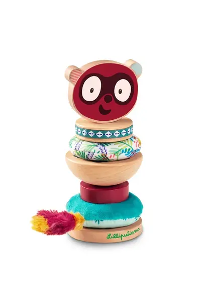 Lilliputiens – lemur Georges – stohovacia pyramída