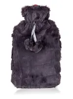 Calme Termofor Plush 2 l zahřívací láhev černá