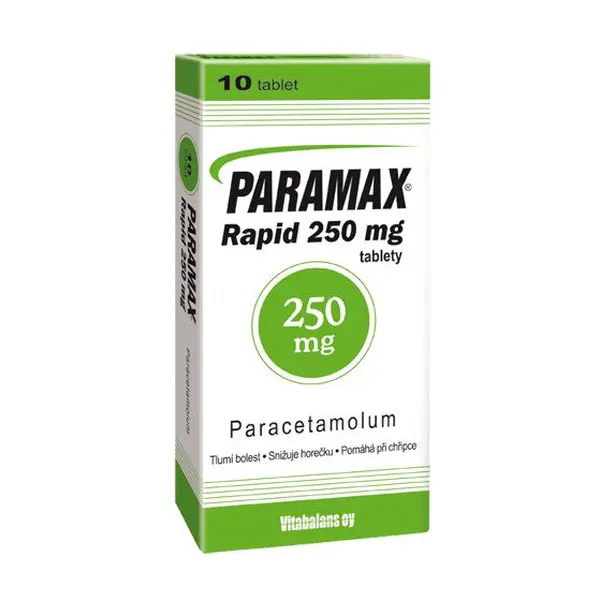 Paramax Rapid 250 mg 10 tablet