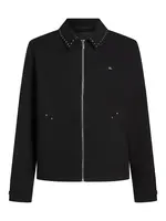 Karl Lagerfeld Prechodná bunda  čierna