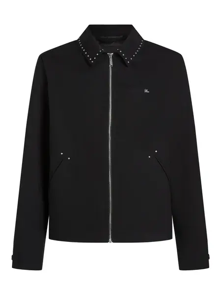 Karl Lagerfeld Prechodná bunda  čierna