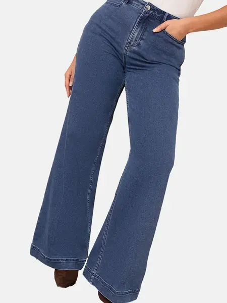 Friends Like These Džínsy  modrá denim