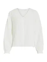 VILA Blúzka 'VIELMA'  biela