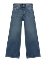 MANGO Džínsy 'Seattle'  modrá