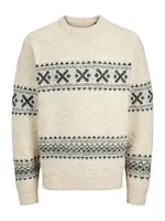 Jack & Jones Premium Sveter 'JPRBLUMAX'  tmavošedá / tmavosivá