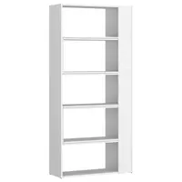 Modern Living REGÁL, bílá, 82-146/180/35 cm