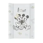 Ceba Podložka přebalovací s pevnou deskou COMFORT (50x70) Disney Minnie & Mickey Grey
