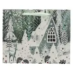 Dárková taška 32x26x12cm třpytivá mix 39706