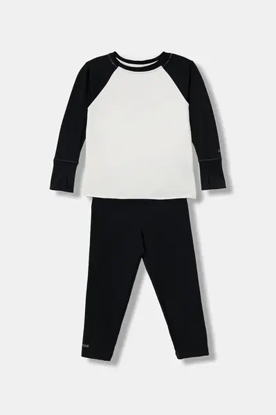 Sada funkčnej bielizne - legíny a tričko s dlhým rukávom Burton MWT 2-pak čierna farba, 243551