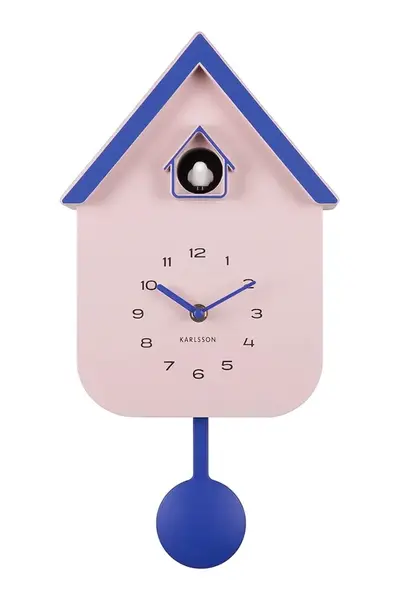 Kyvadlové hodiny Karlsson Dupla 21,5 x 41,5 x 8,5 cm