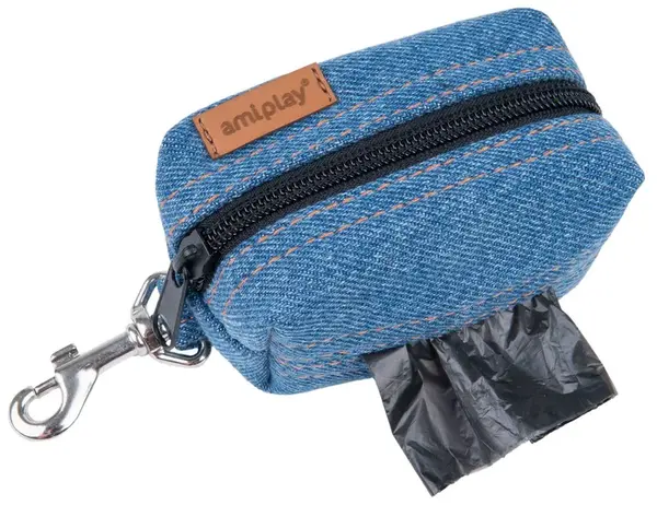 Amiplay Pytlík na sáčky Denim světlý