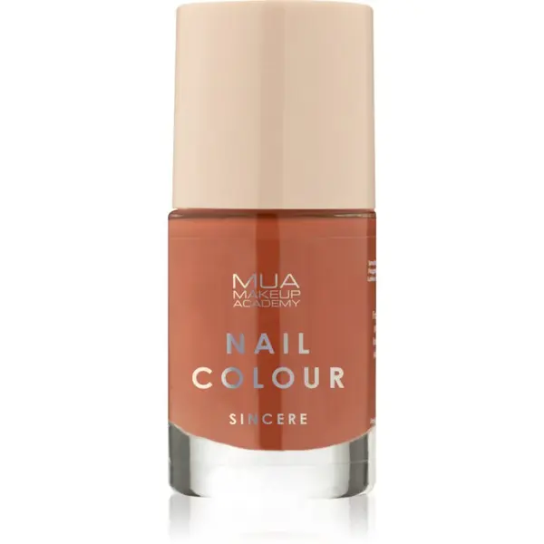 MUA Makeup Academy Nail Colour lak na nehty odstín Sincere 10 ml