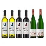 Degustační set - polosladká vína 6x0,75 l