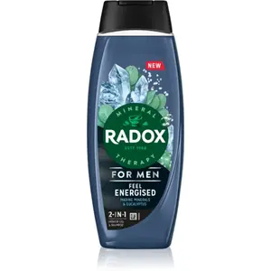Radox Feel Energised sprchový gél pre mužov 2 v 1 450 ml