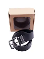 Opasek WRANGLER W0080US01 BLACK BASIC METAL LOOP Délka: 105 cm