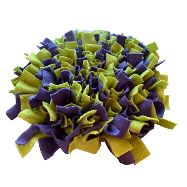 Čmuchacíkoberečky.cz® Čmuchací kobereček extra hustý TMAVĚ MODRÝ - ZELENÝ 894/30X