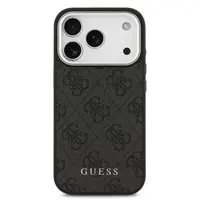 Zadní kryt Guess 4G MagSafe pro Apple iPhone 17 Pro, černá