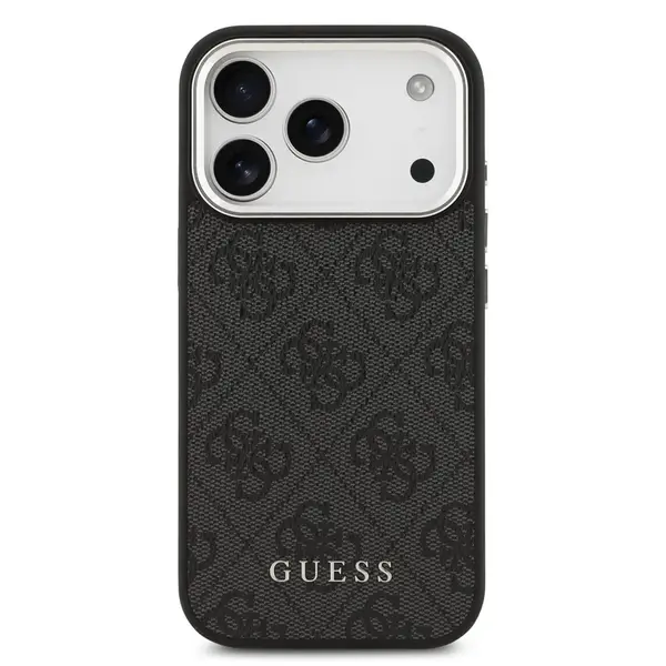 Zadní kryt Guess 4G MagSafe pro Apple iPhone 17 Pro, černá