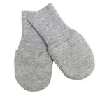 Baby Nellys Pletené  kojenecké rukavičky vel. 56/68 - 1 pár, šedý melírek