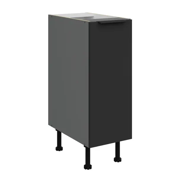 Spodní skříňka Aria ANT 30 D CARGO BB Barva korpusu: Antracit, Barva dvířek: BL - Black AFM