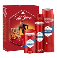 OLD SPICE WhiteWater Xmas Dárková sada s hrou Domino 3 kusy