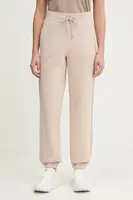 Tepláky Guess AELIA dámské, béžová barva, V5BB10 KB681