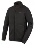 Husky Alan M XL, black Pánský fleecový svetr na zip