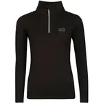 ALPINE PRO NIEMA Dámská outdoorová mikina, černá, velikost