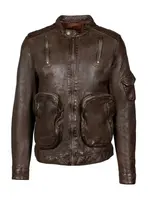 FREAKY NATION Prechodná bunda  tmavohnedá