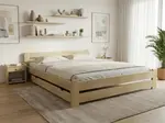 Posteľ Laura 120 x 200 cm, borovica Rošt: S lamelovým roštom, Matrac: Matrac SOMMERA 18 cm
