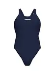ARENA Jednodielne plavky 'SWIM TECH SOLID'  námornícka modrá / biela