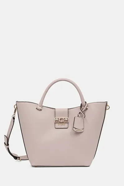 Kabelka Guess JANE růžová barva, HWVG98 91220