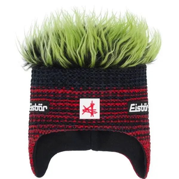 Eisbär CAMPO COCKER Dámska zimná čiapka, čierna, veľkosť